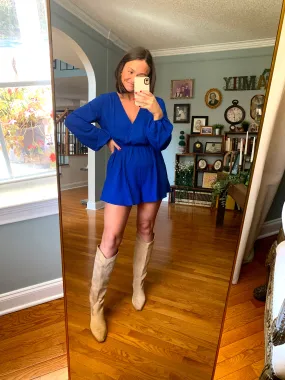 A Little Savvy Long Sleeve Romper