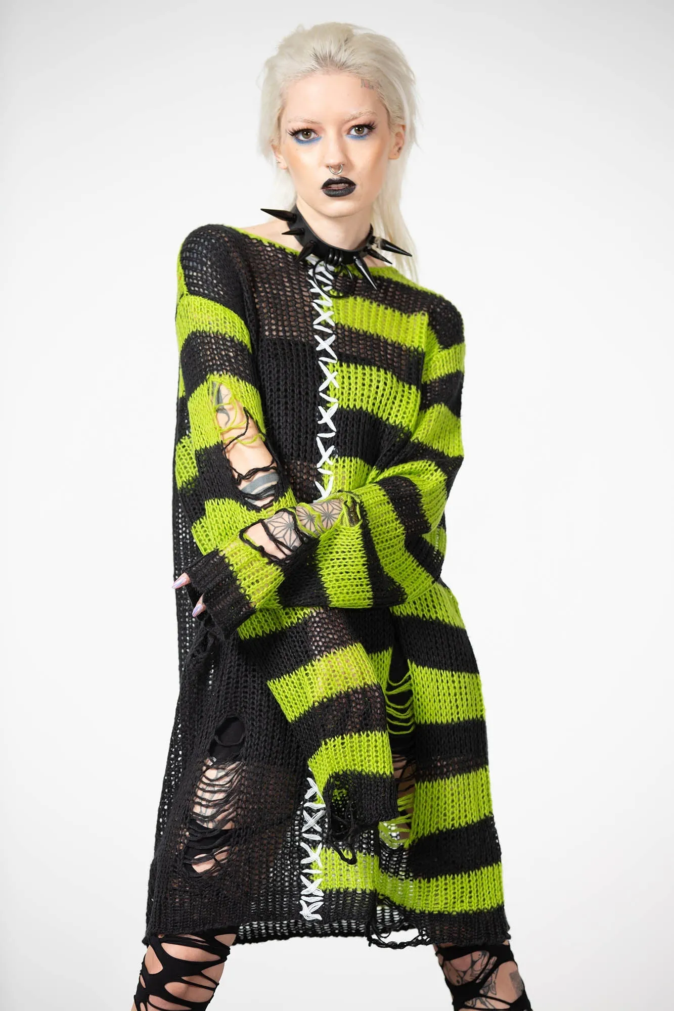 Acidic Knit Sweater - Resurrect