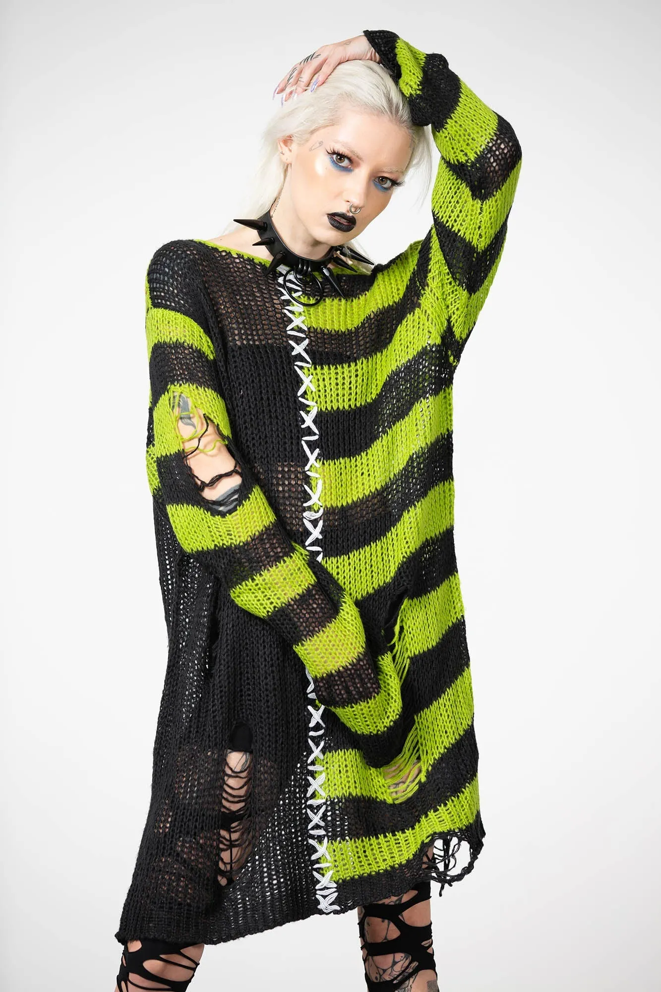 Acidic Knit Sweater - Resurrect