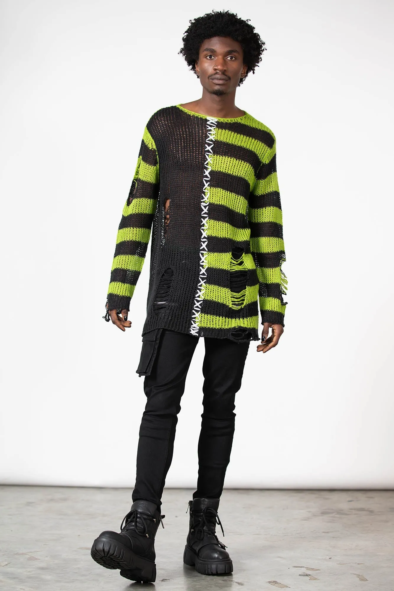 Acidic Knit Sweater - Resurrect