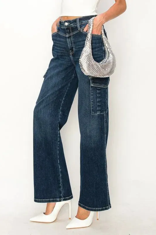 Artemis Vintage High Rise Wide Jeans