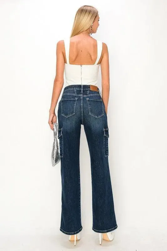 Artemis Vintage High Rise Wide Jeans