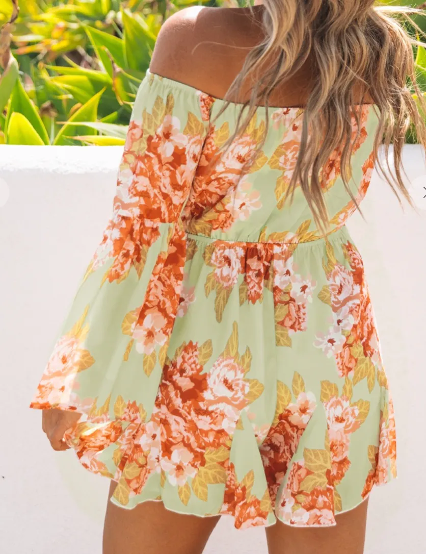 Bell Floral Romper