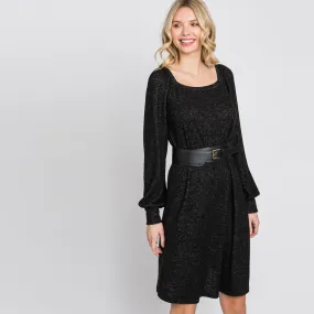 Bishop Sleeve Sweater Dress