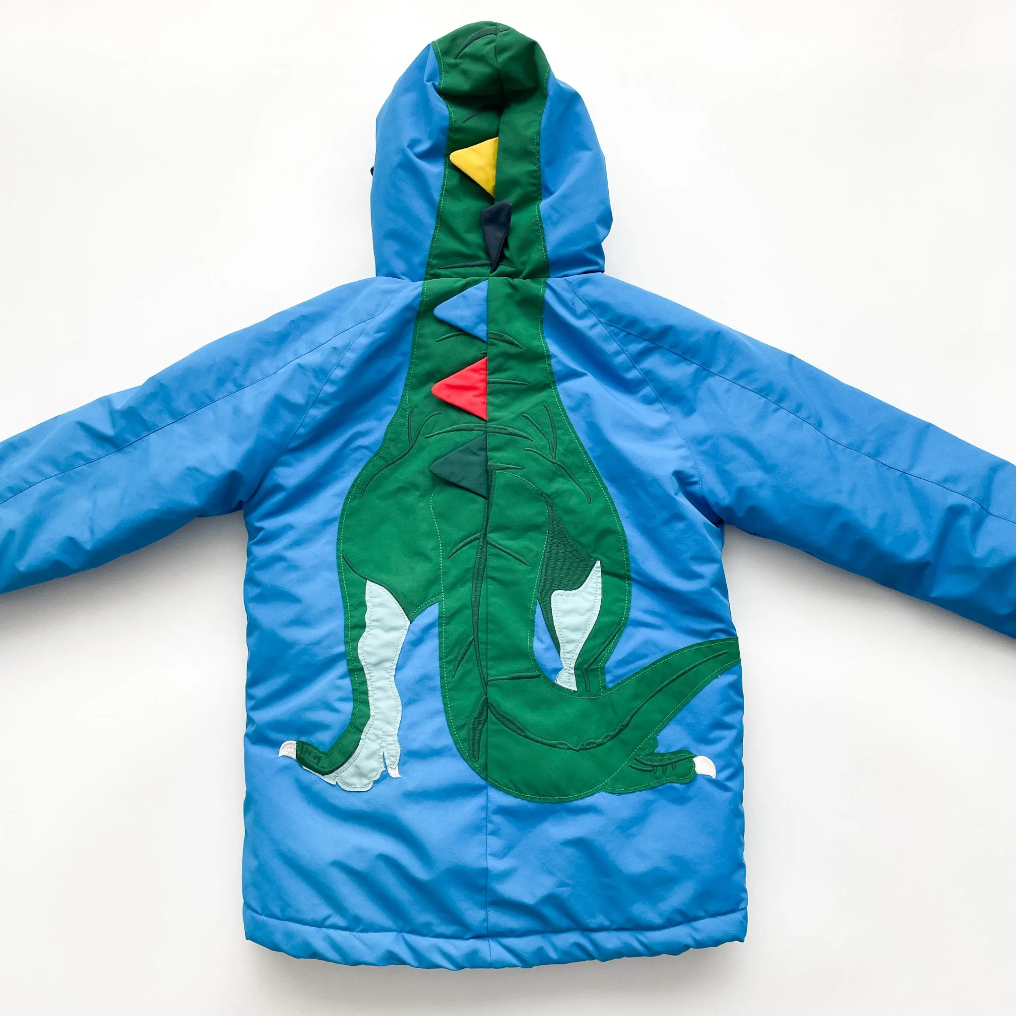 Boden Dino Coat / Size 7-8Y