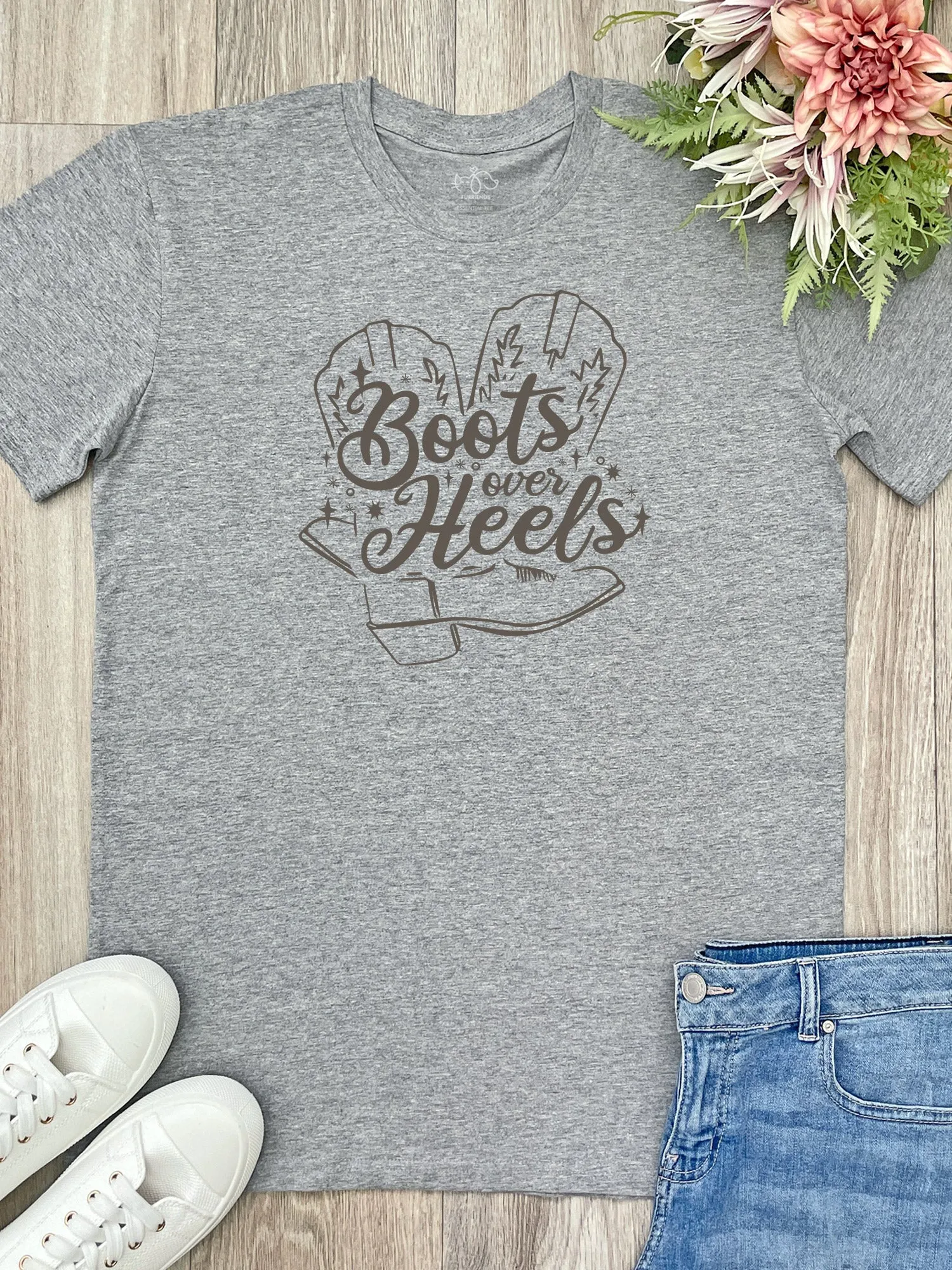 Boots Over Heels Essential Unisex Tee