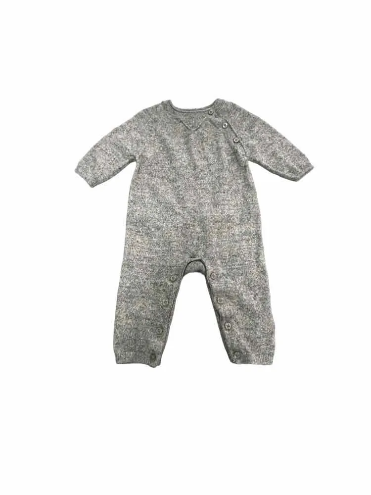 Boys Child Size 3-6 Months Baby Gap Gray Rompers