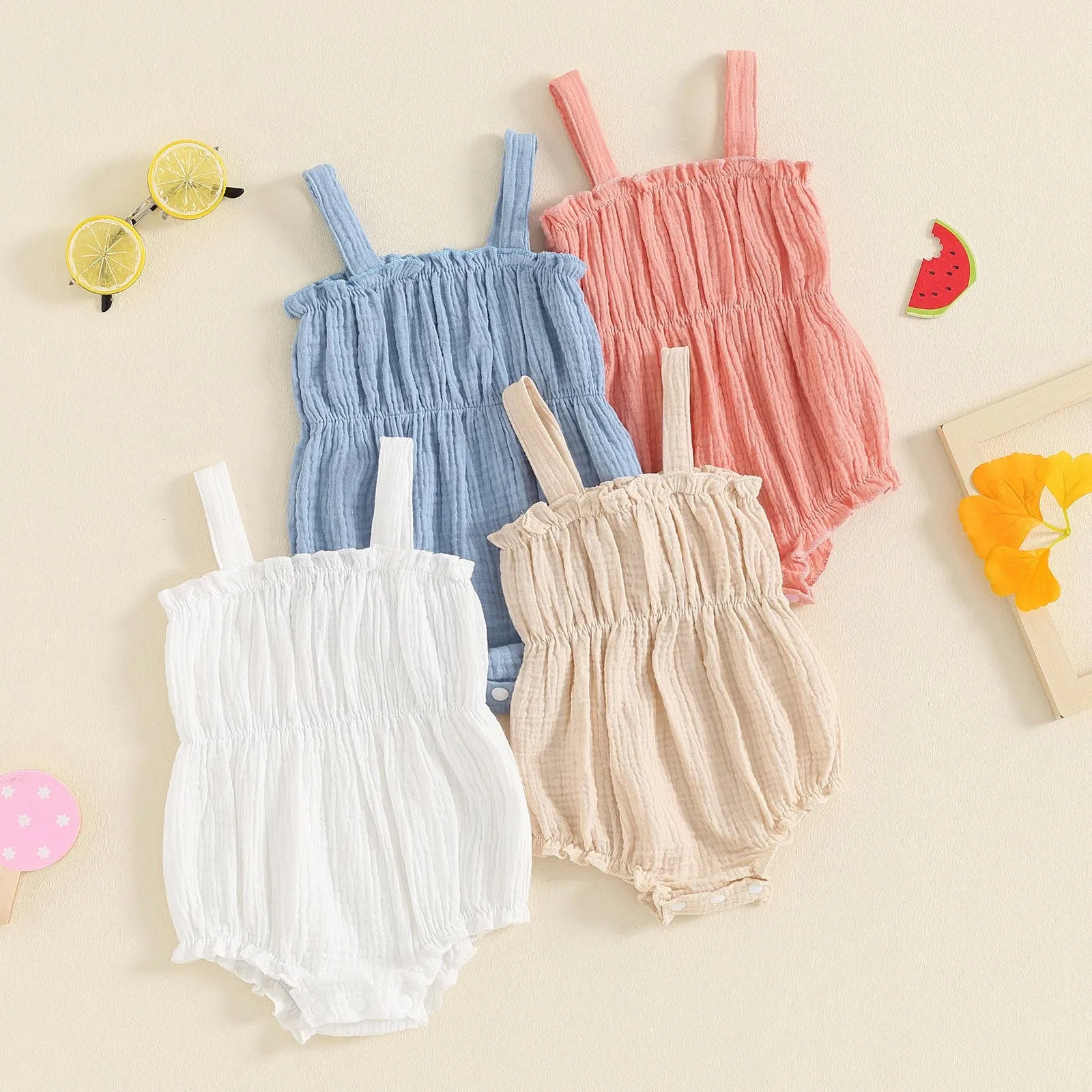 CECILY Muslin Romper