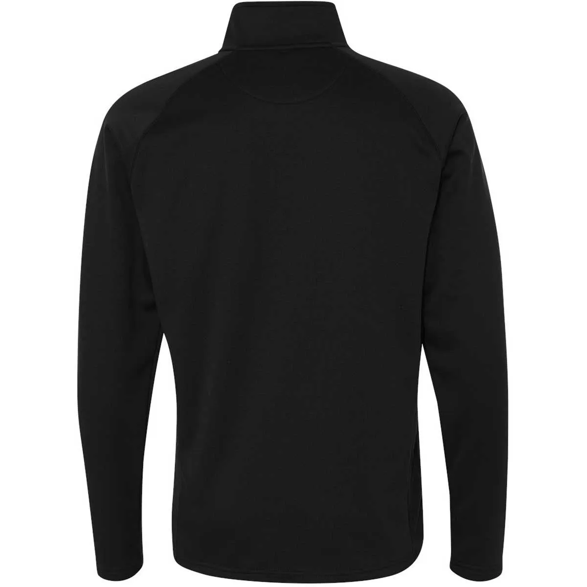 Champion Men's Black/Black Performance 5.4-Ounce Colorblock Quarter-Zip Jacket