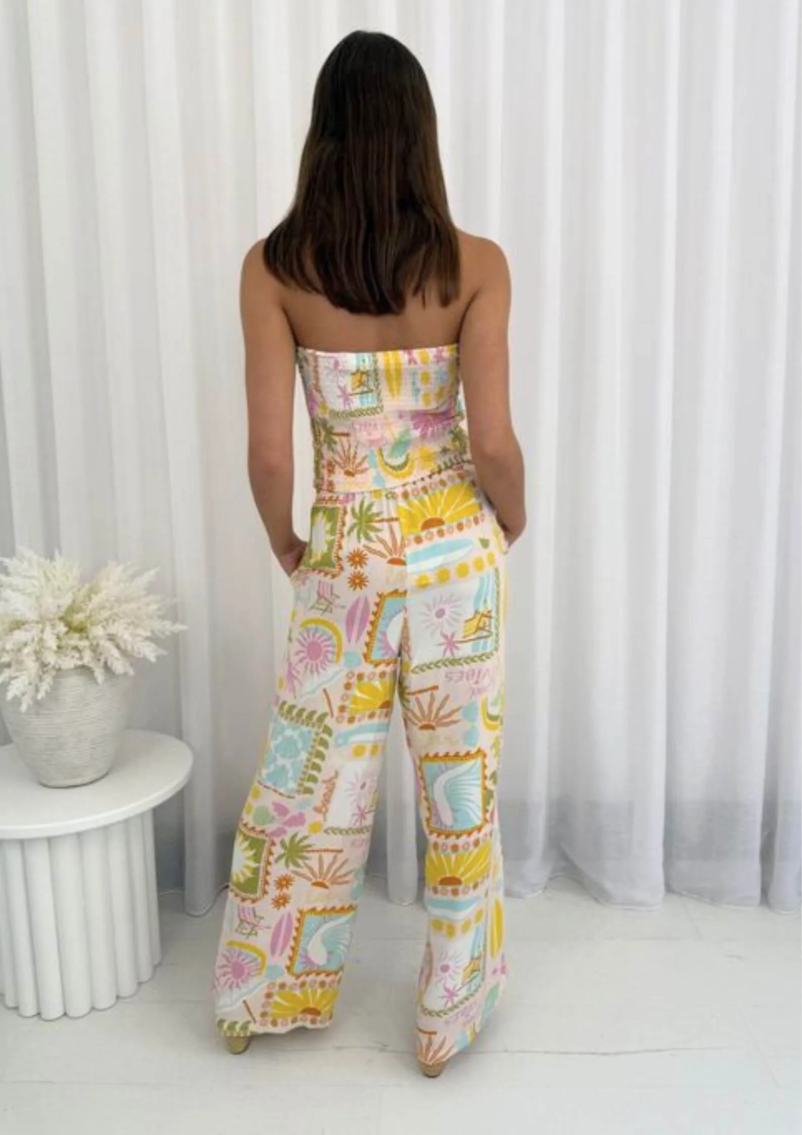 Cher Long Pants in Holidays Print