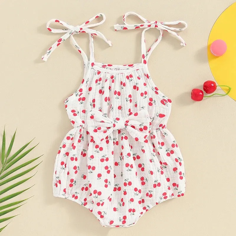 CHLOE Bowtie Romper