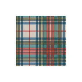 Cocktail Napkins |Stewart Tartan  Pkt 20