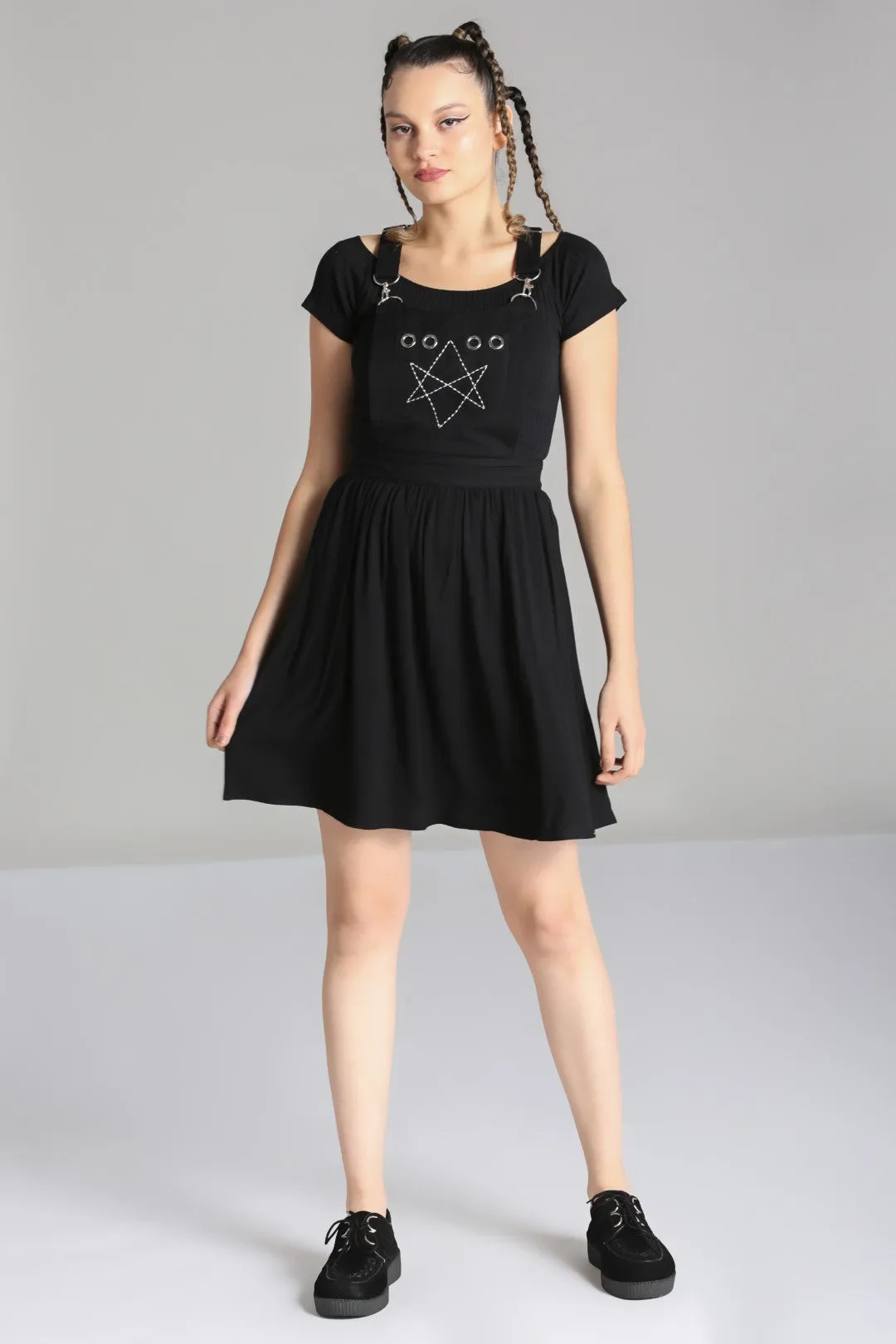 Destroya Pinafore Dress