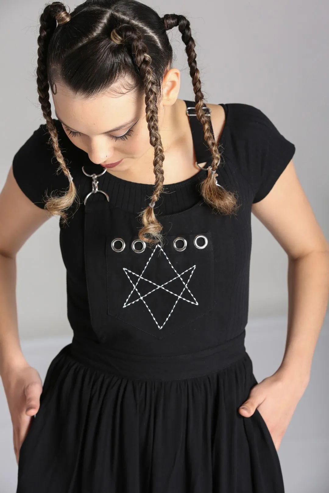 Destroya Pinafore Dress