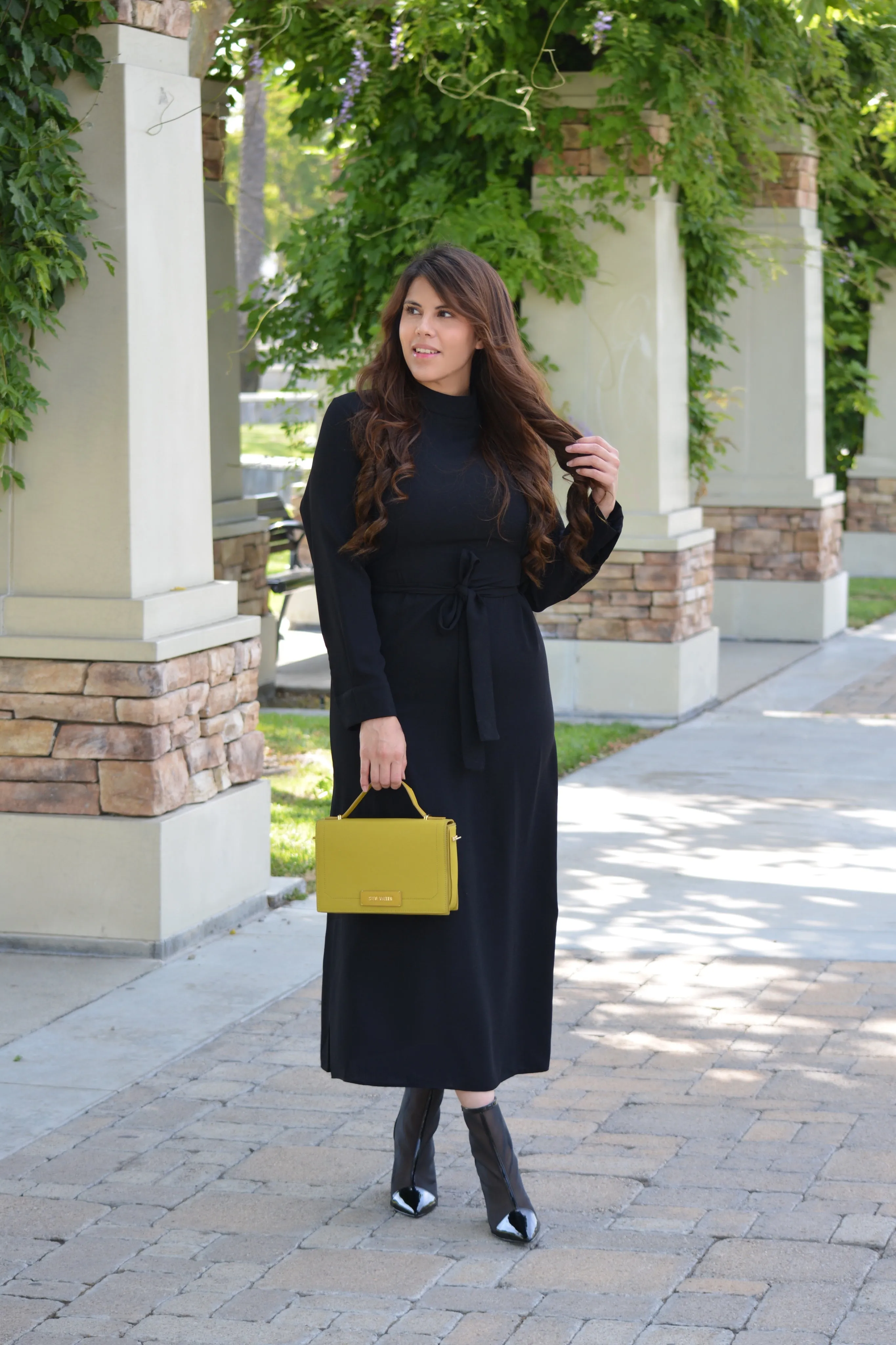 Eloisa Black Maxi Dress