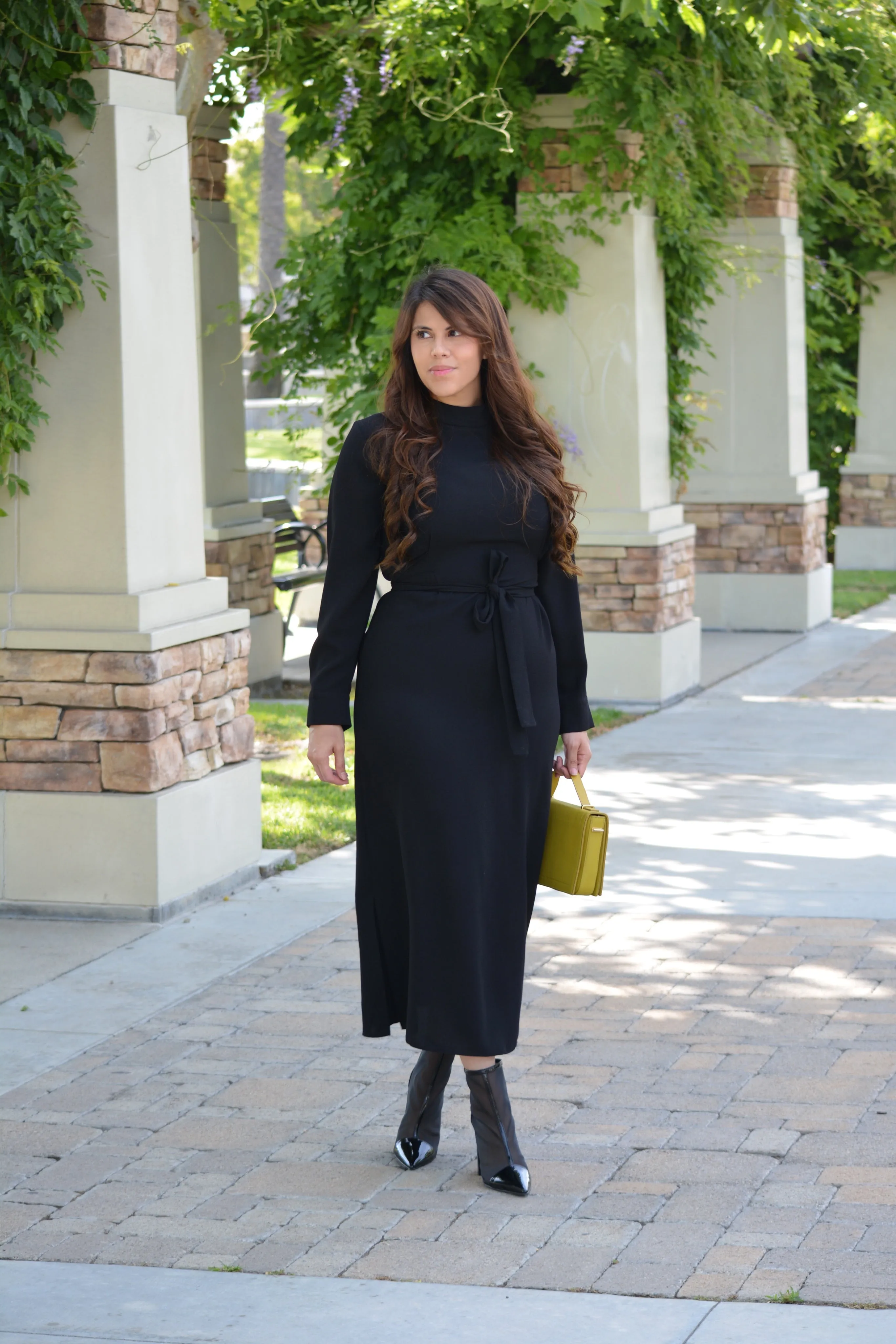 Eloisa Black Maxi Dress