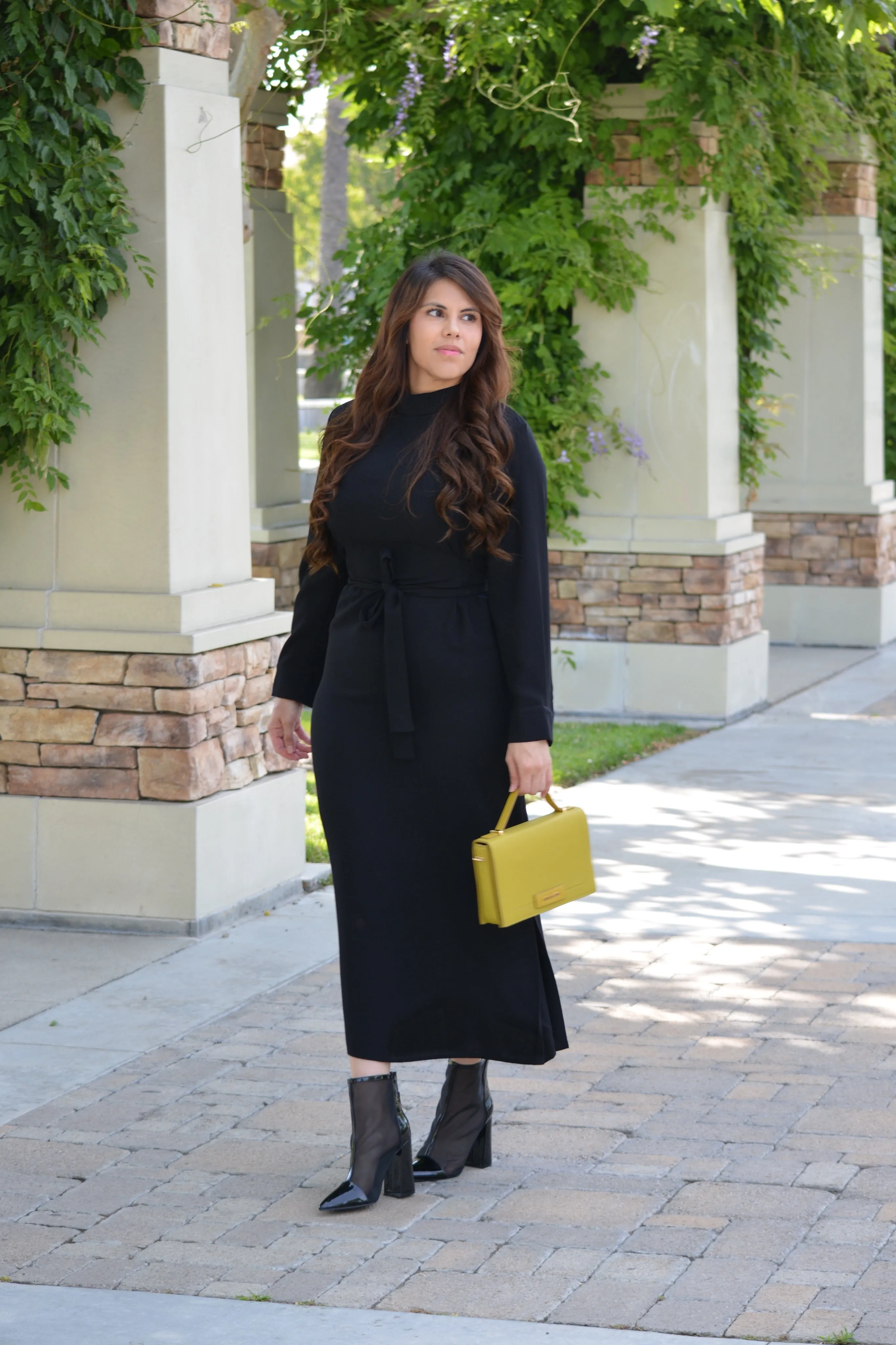 Eloisa Black Maxi Dress