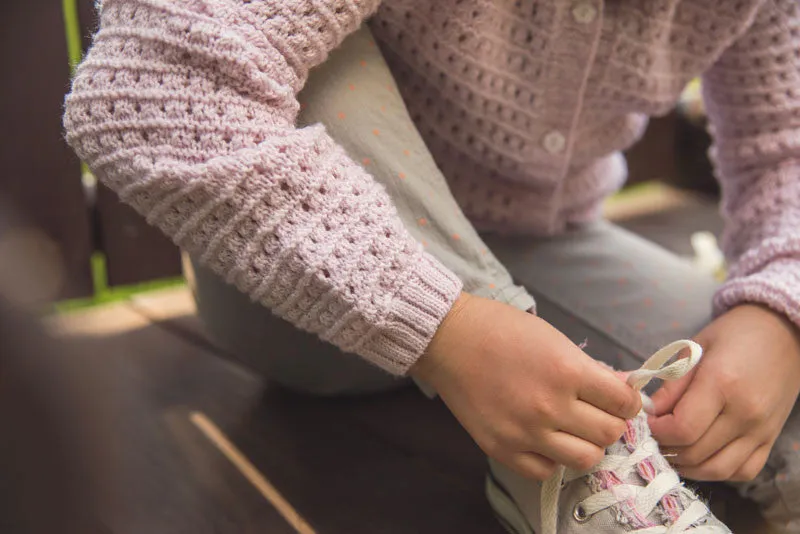 Eyelet Ridge Sweater