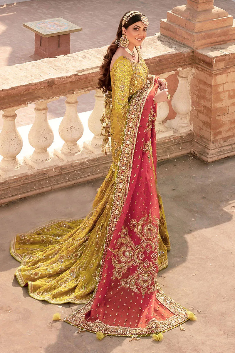 Farshi Gharara Kameez Pakistani Bridal Dress #BS772