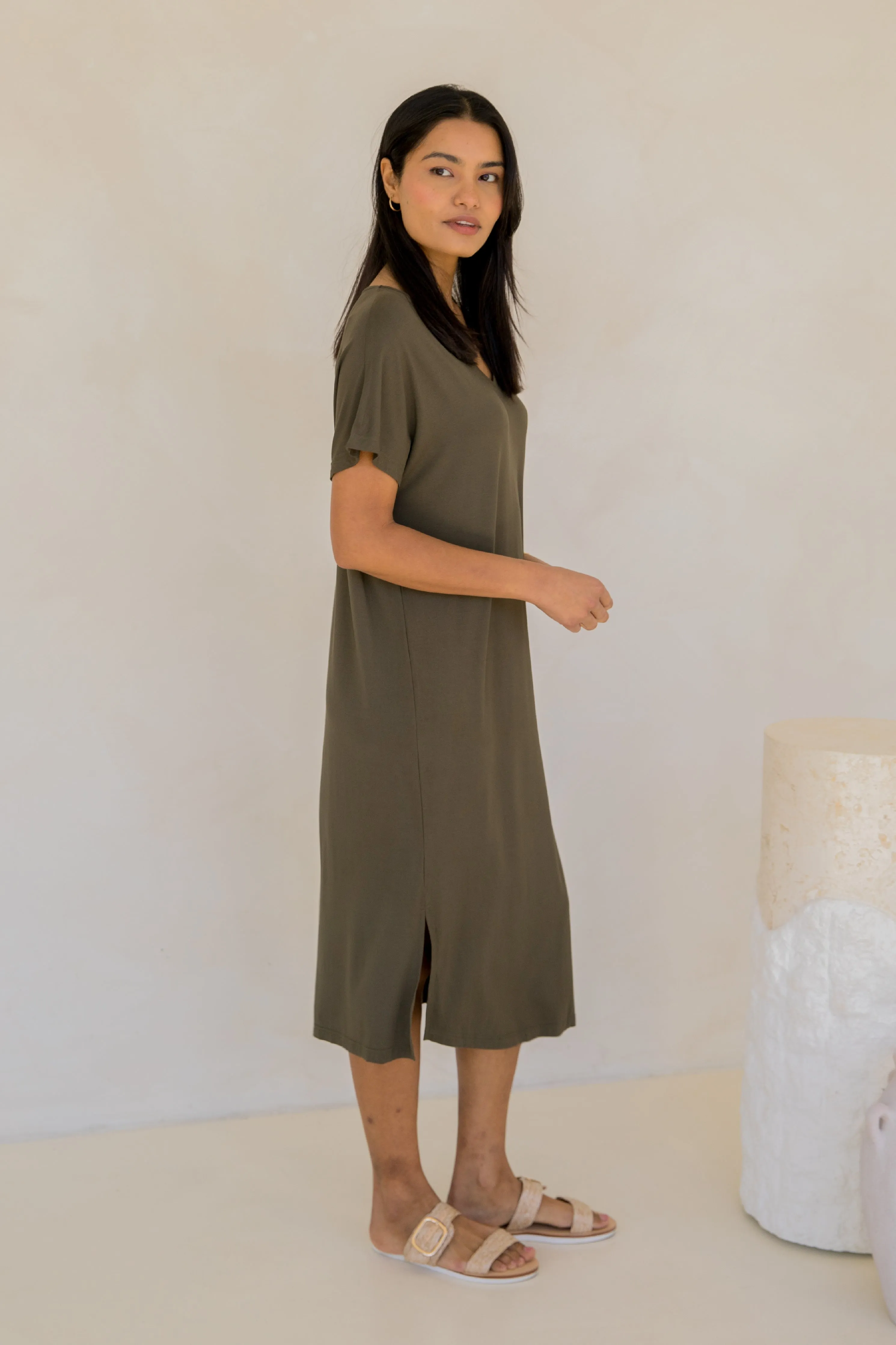 Fate Dress | Moss Green