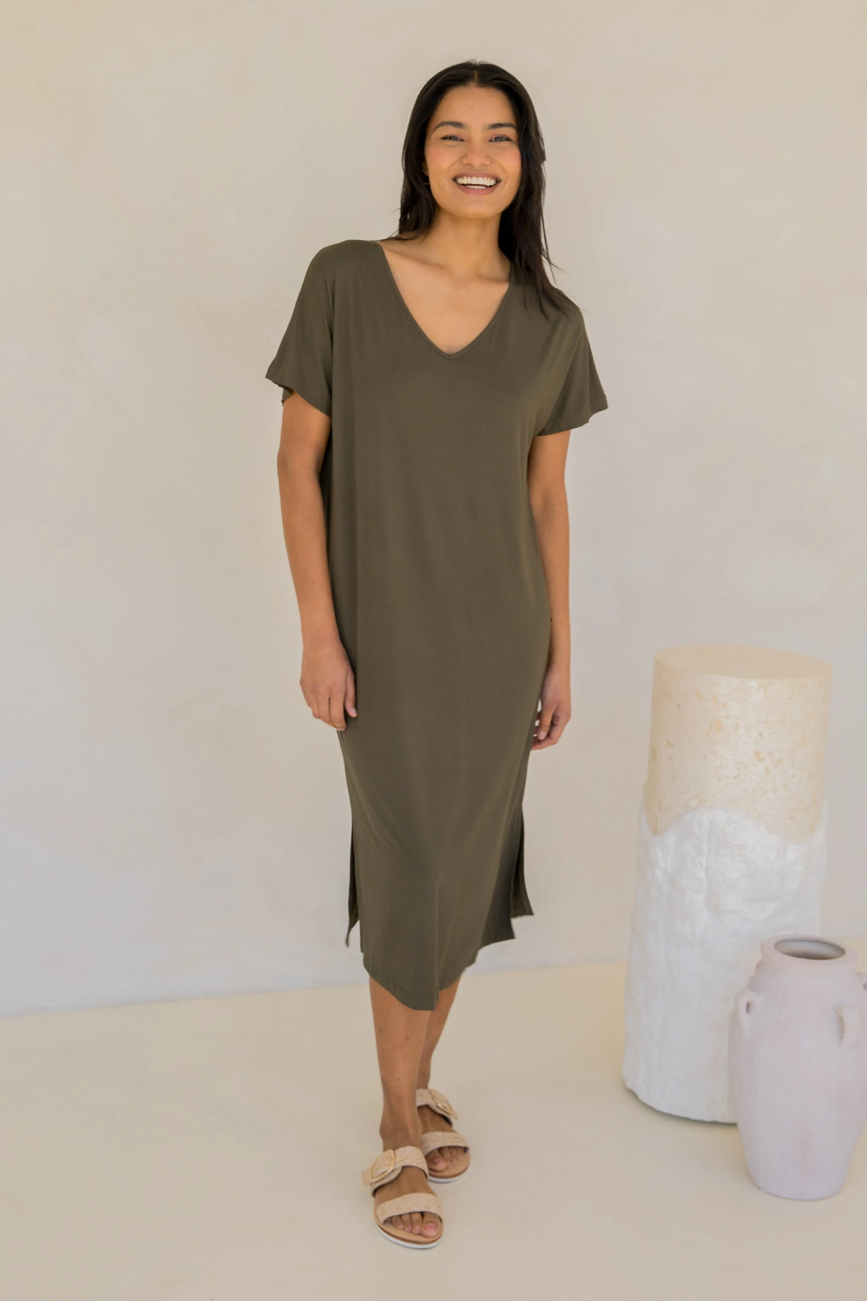 Fate Dress | Moss Green