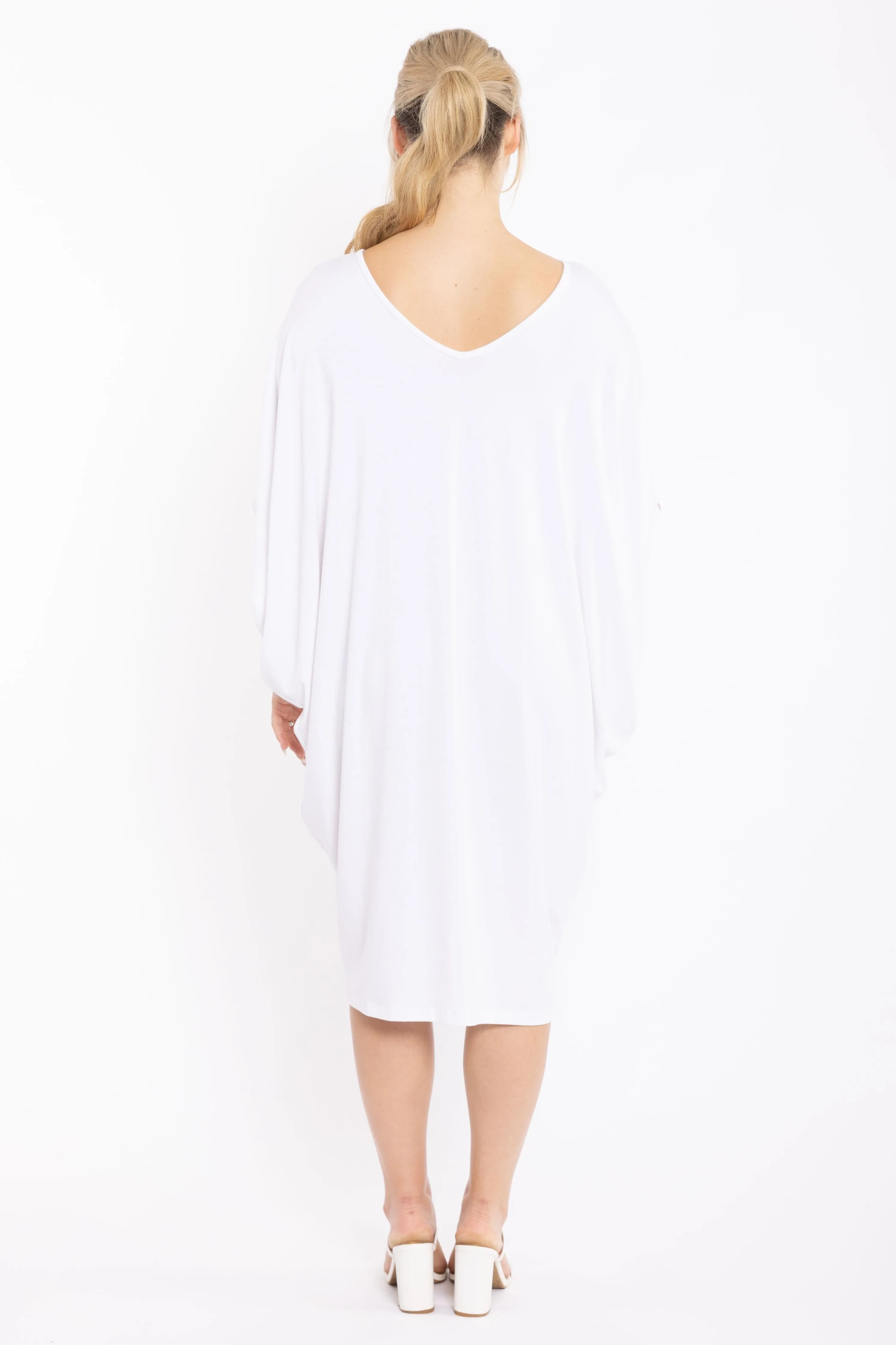 FINAL SALE Miracle Dress in White