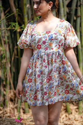 Floral Baby Doll Summer Dress | MEENA