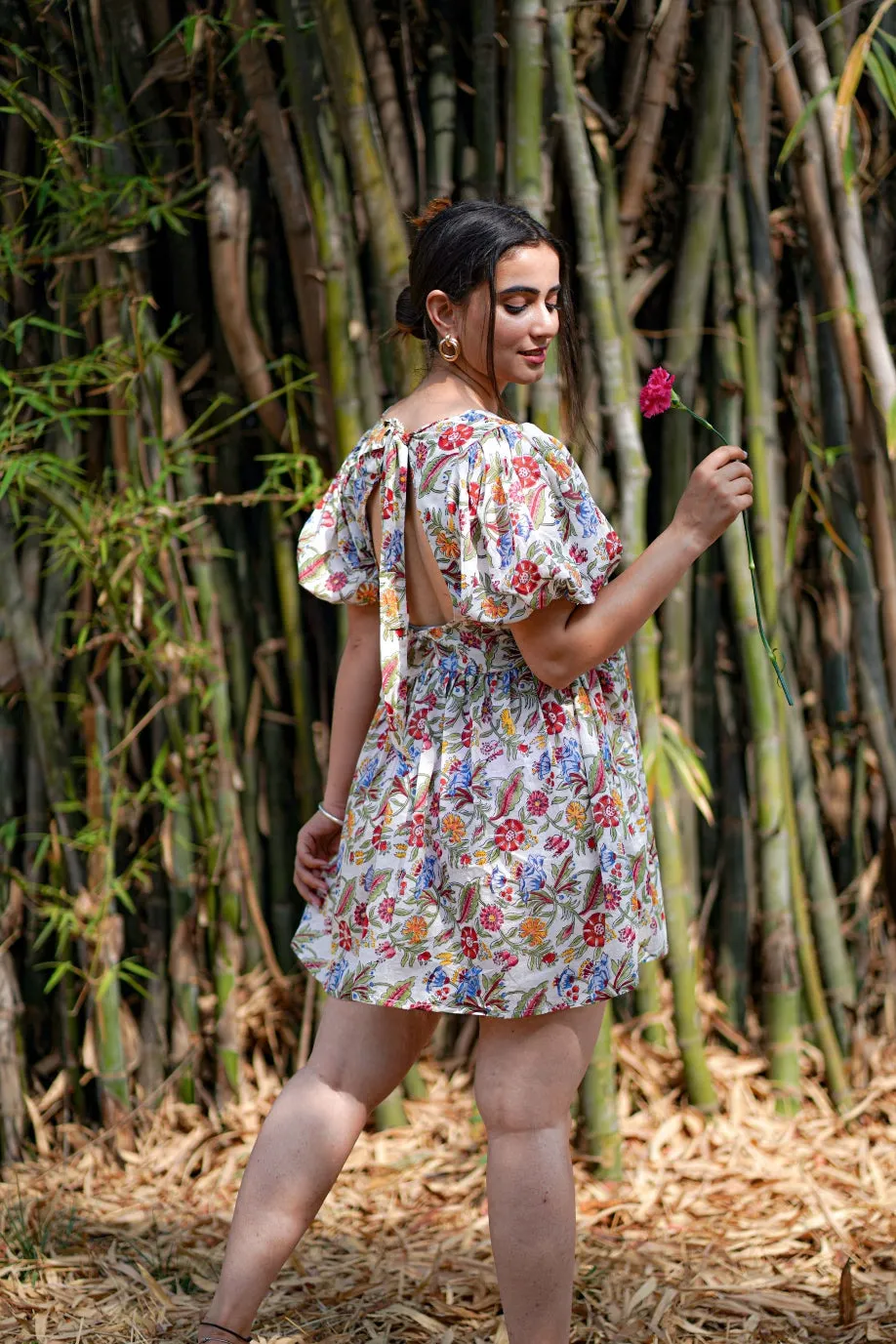 Floral Baby Doll Summer Dress | MEENA