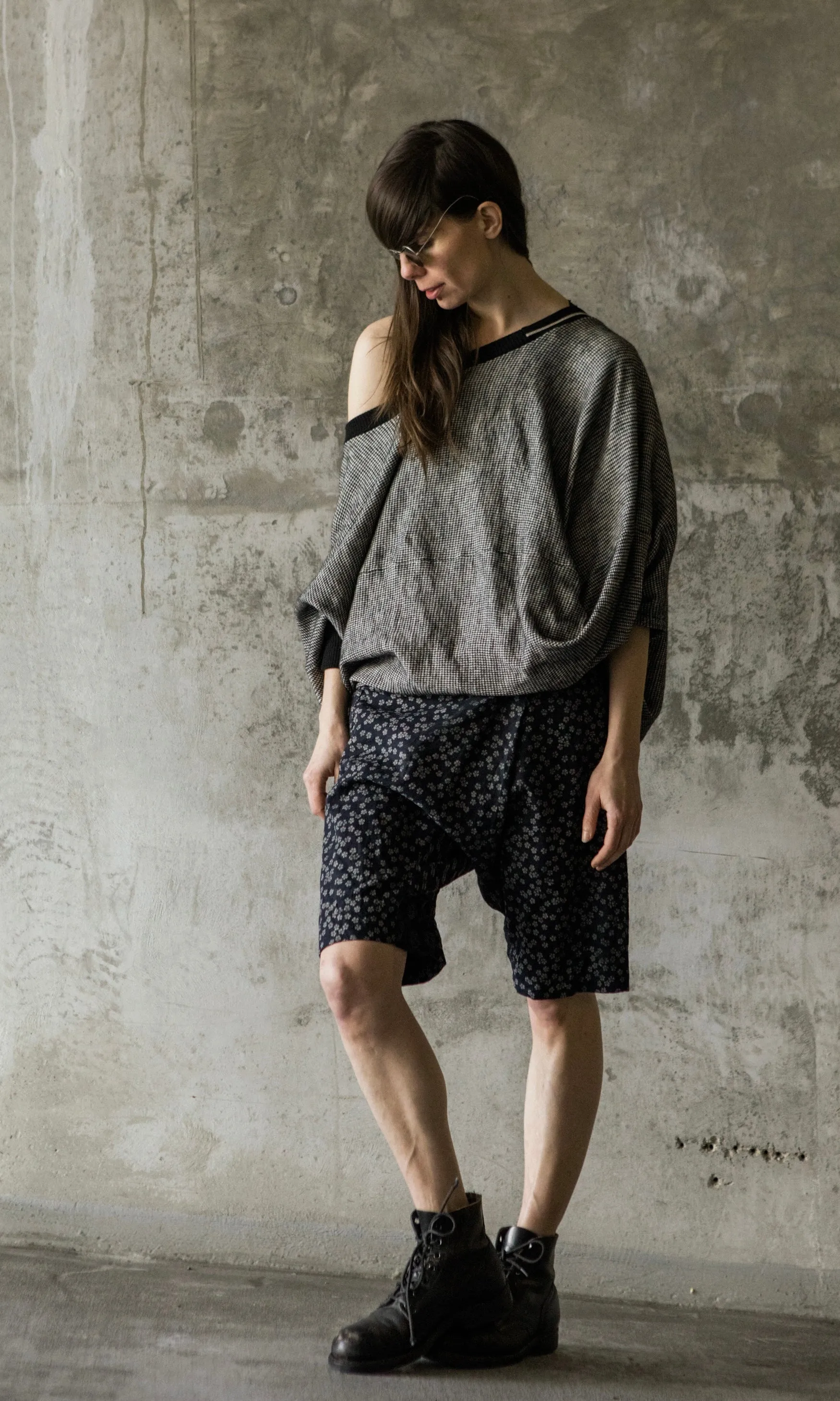 FOLDED WRAP SHORTS