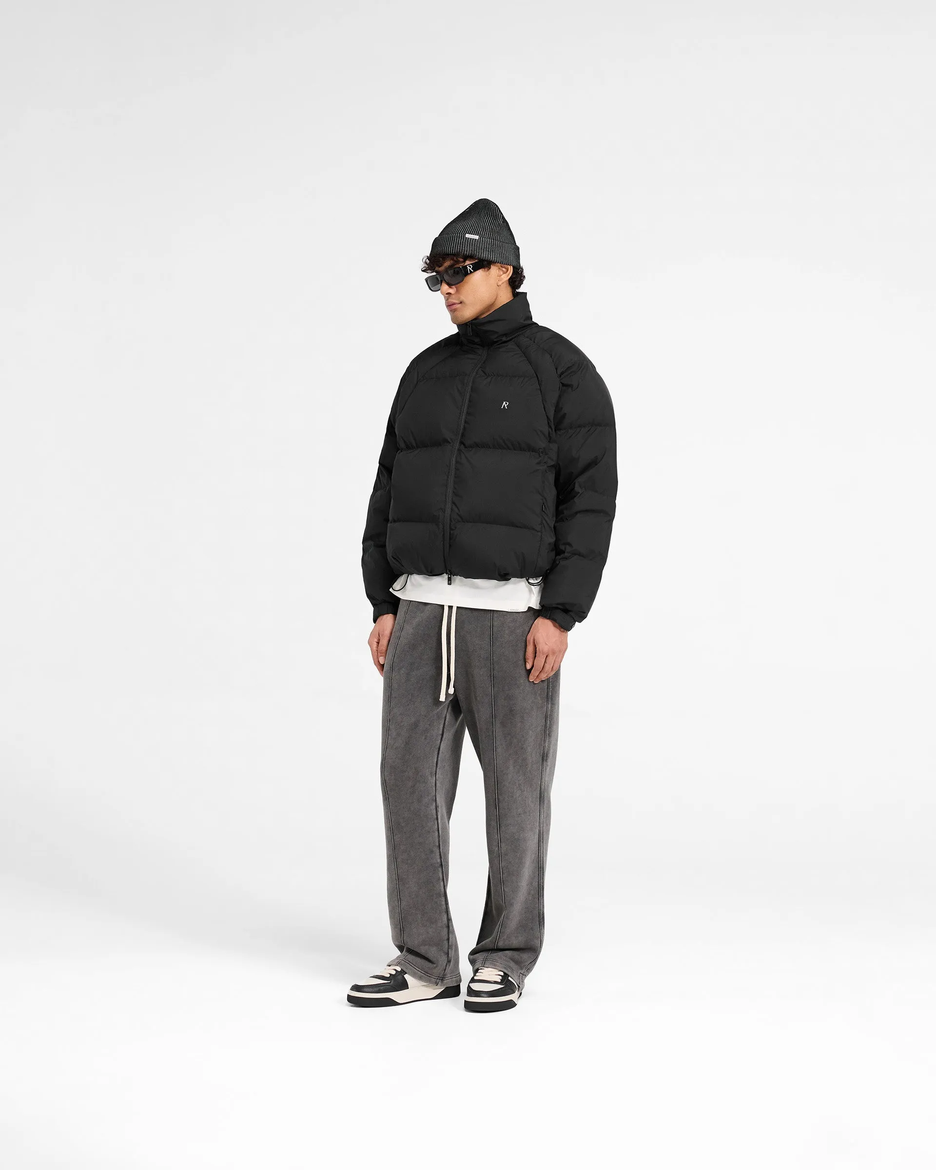 Funnel Neck Puffer - Black