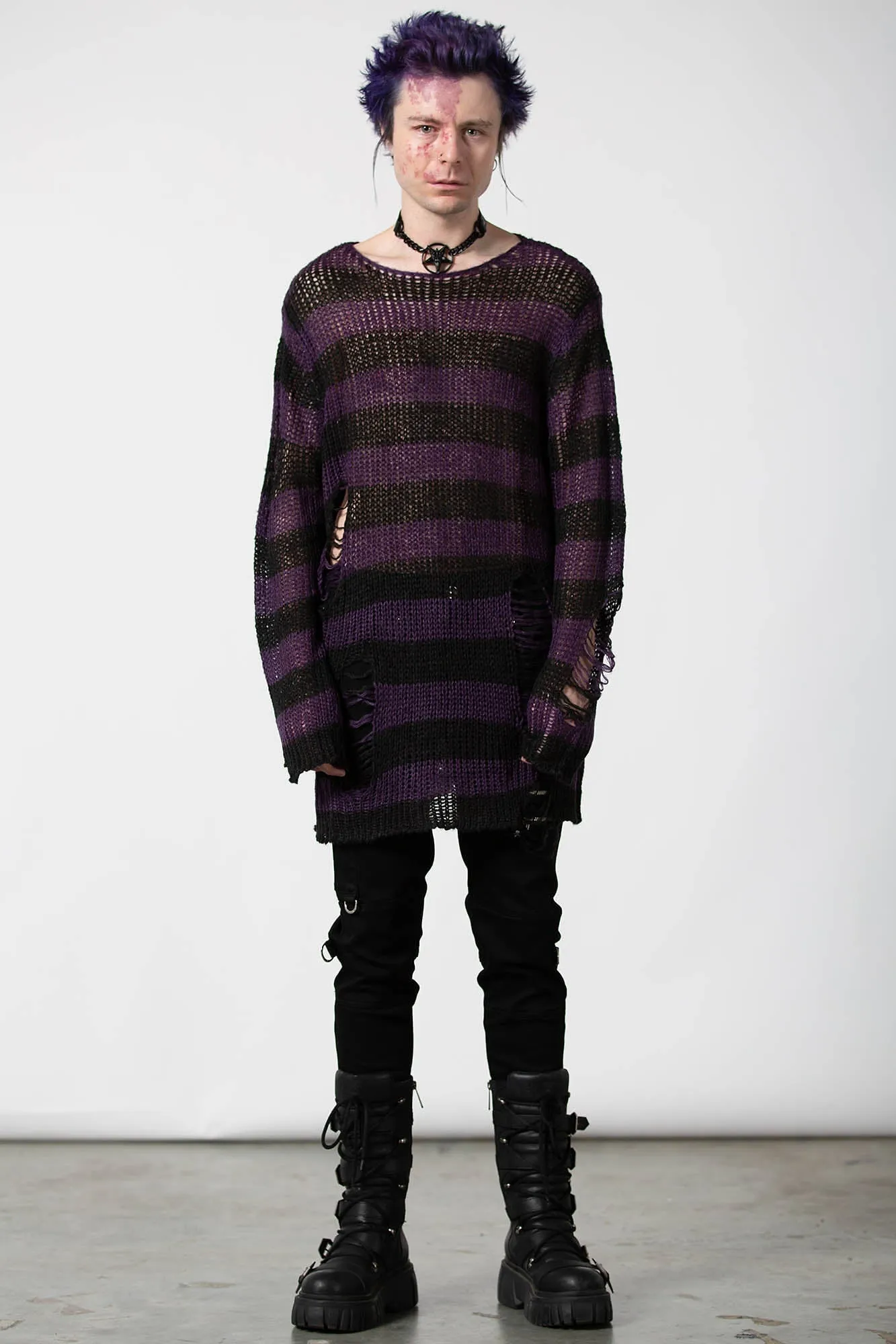 Graph Knit Sweater - Resurrect