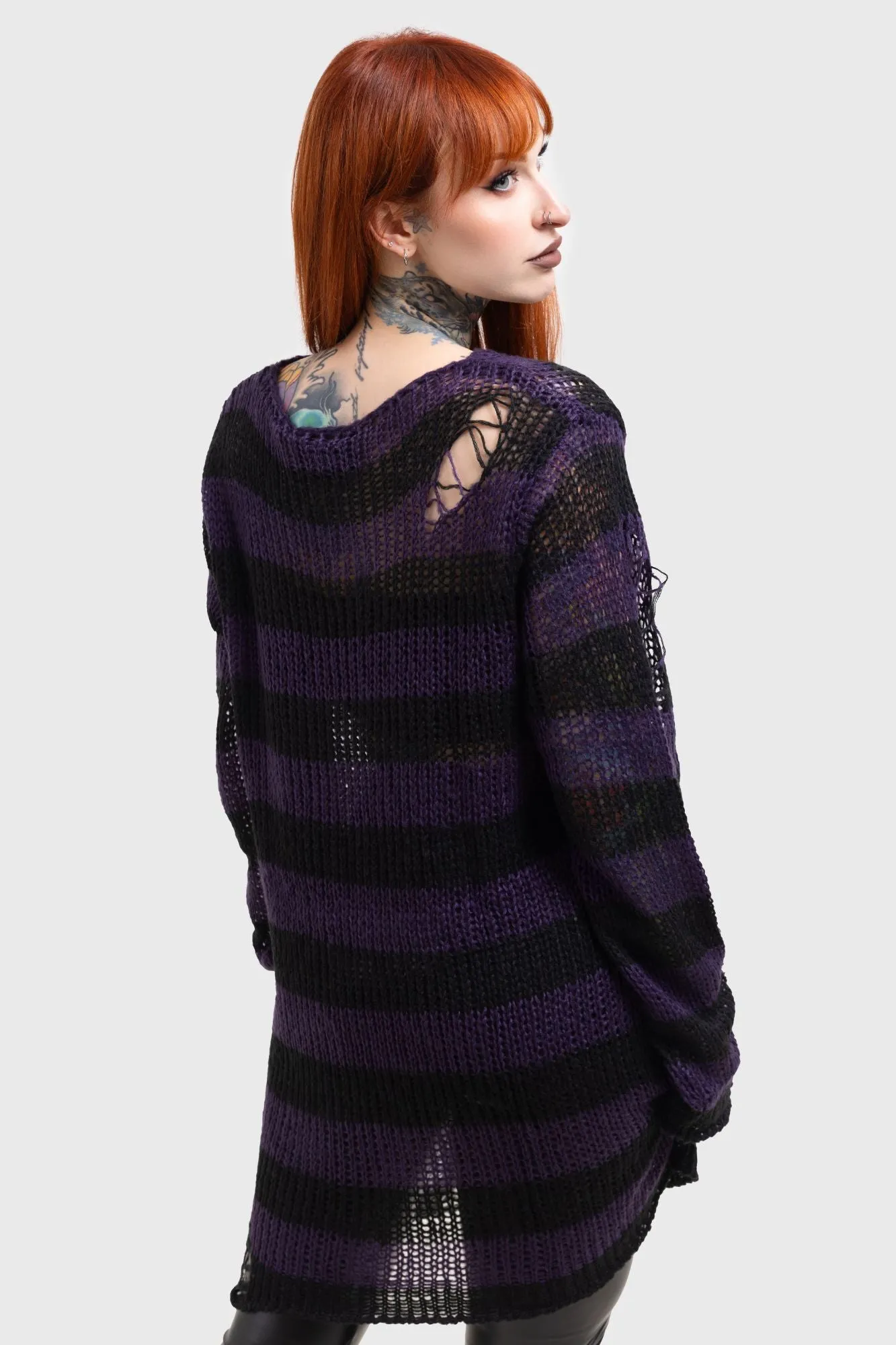 Graph Knit Sweater