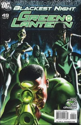 GREEN LANTERN VOL 4 #49 VAR ED (BLACKEST NIGHT)