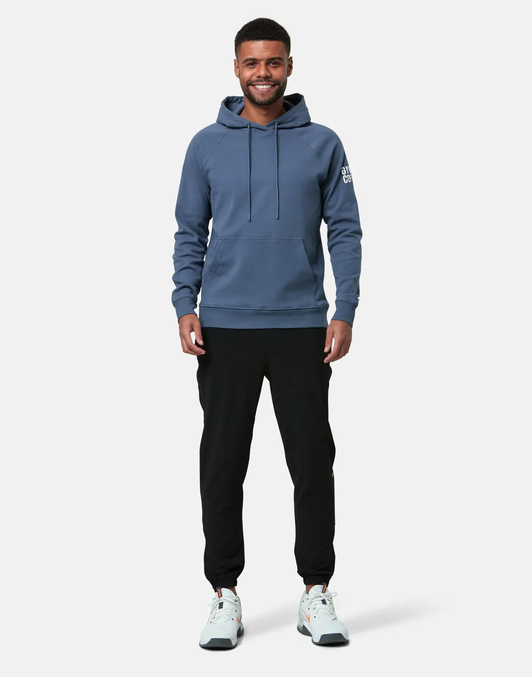 Gym Coffee Essential Pullover Hoodie (Mens) - Thunder Blue