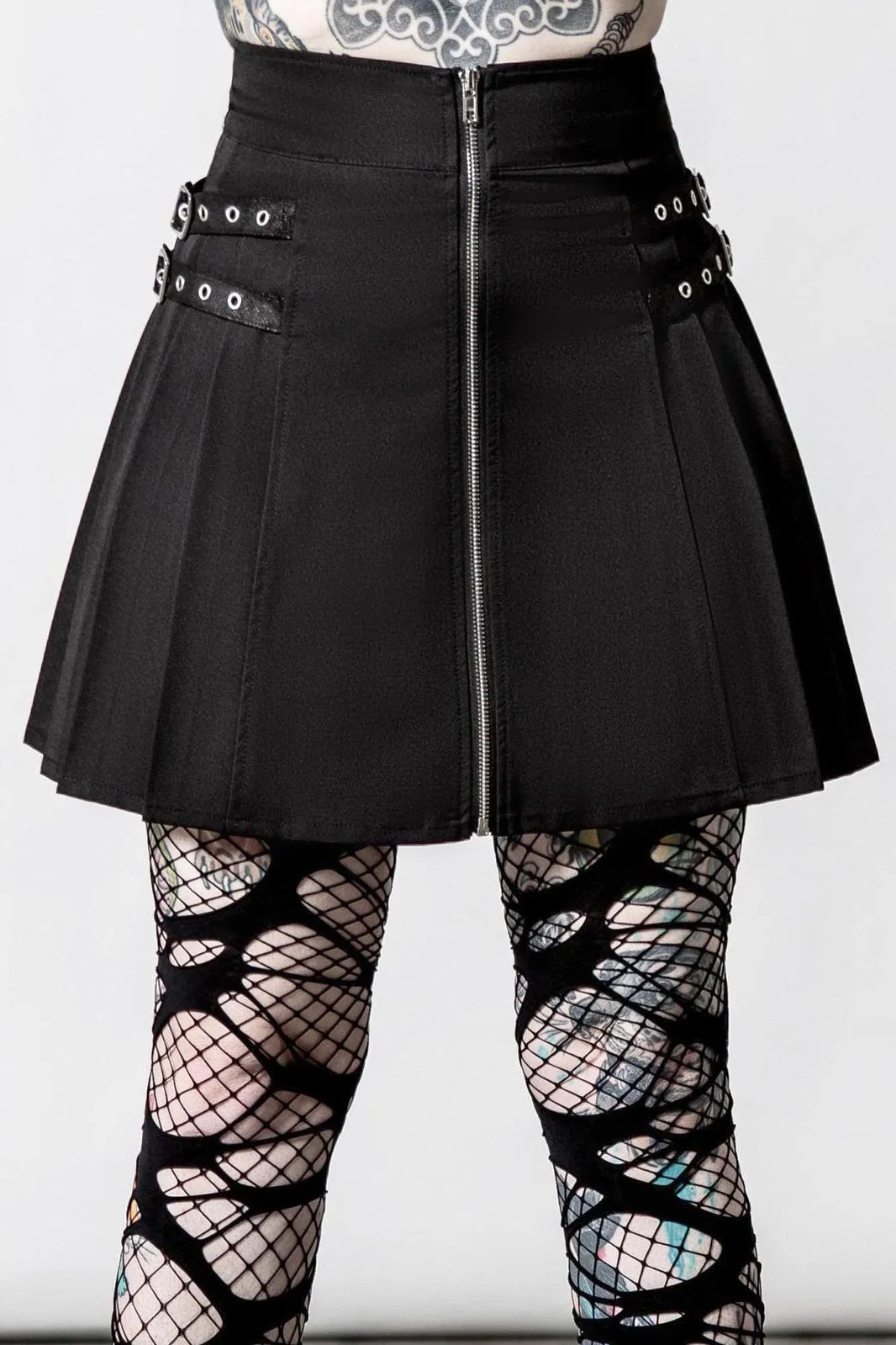 Heaven's On Fire Mini Skirt