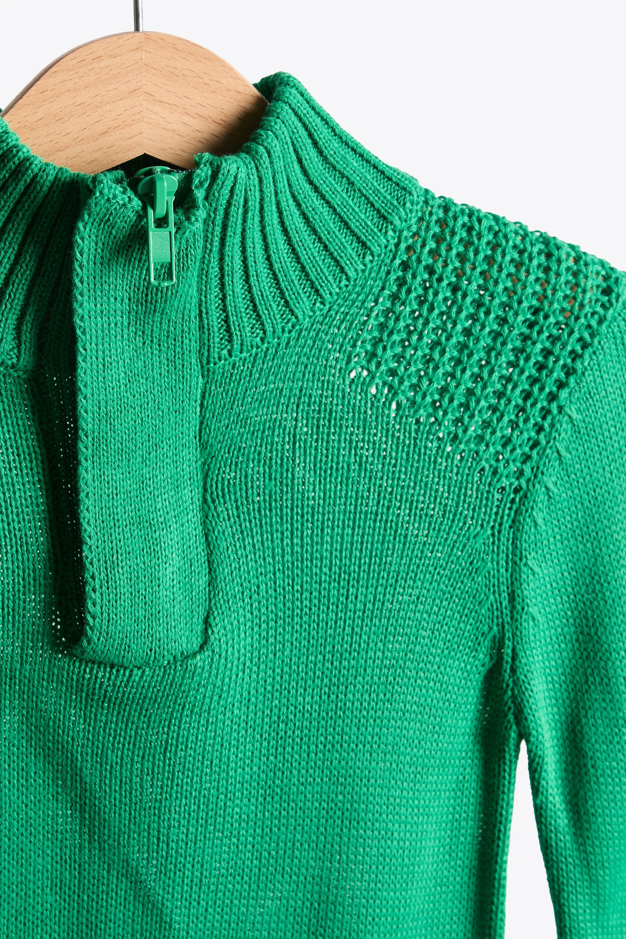 Infant Boys Green Knitted Sweater