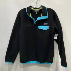 Jacket Fleece By Patagonia In Black, Size: S