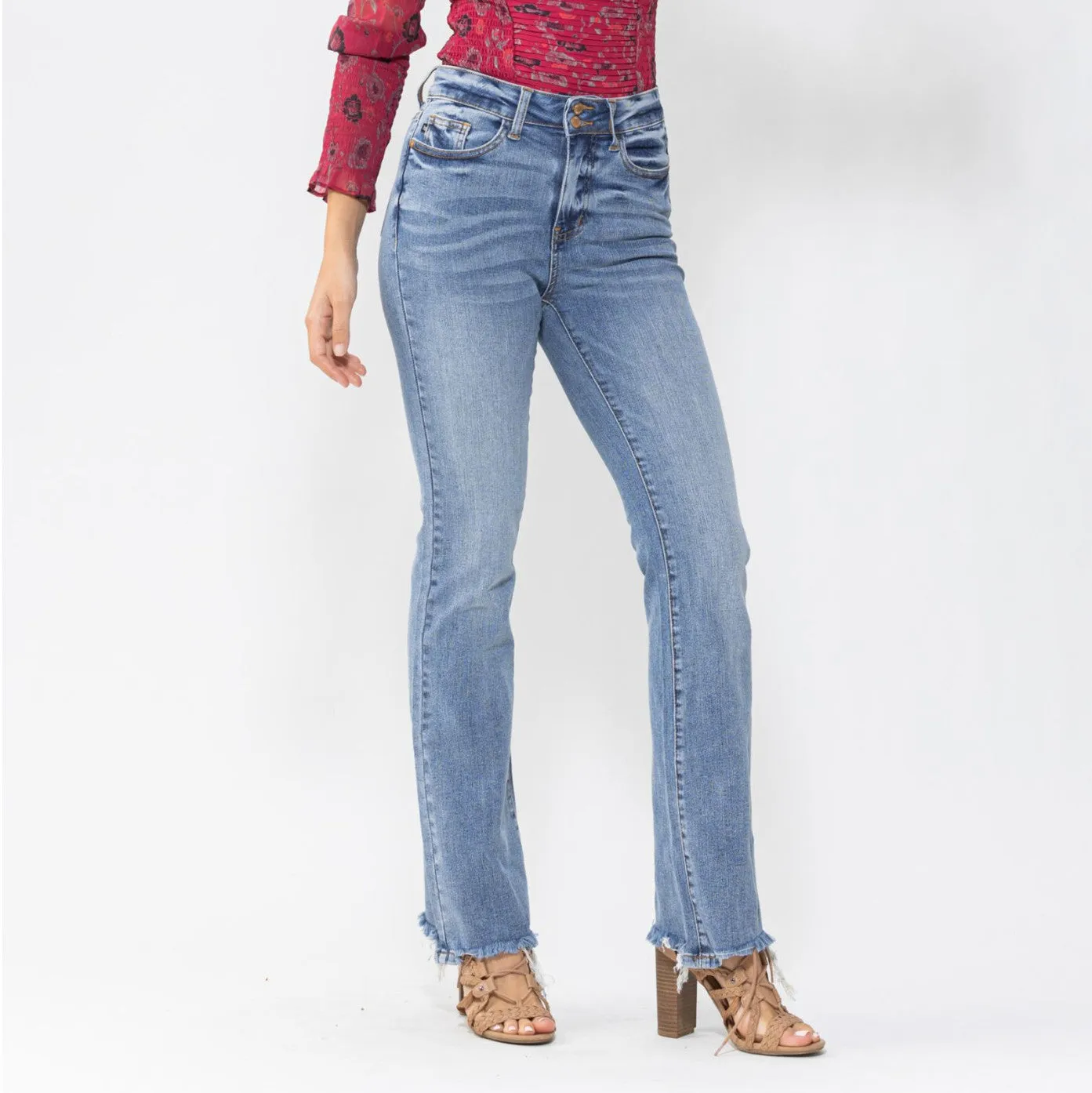 JB REG HW BOOT CUT JEANS