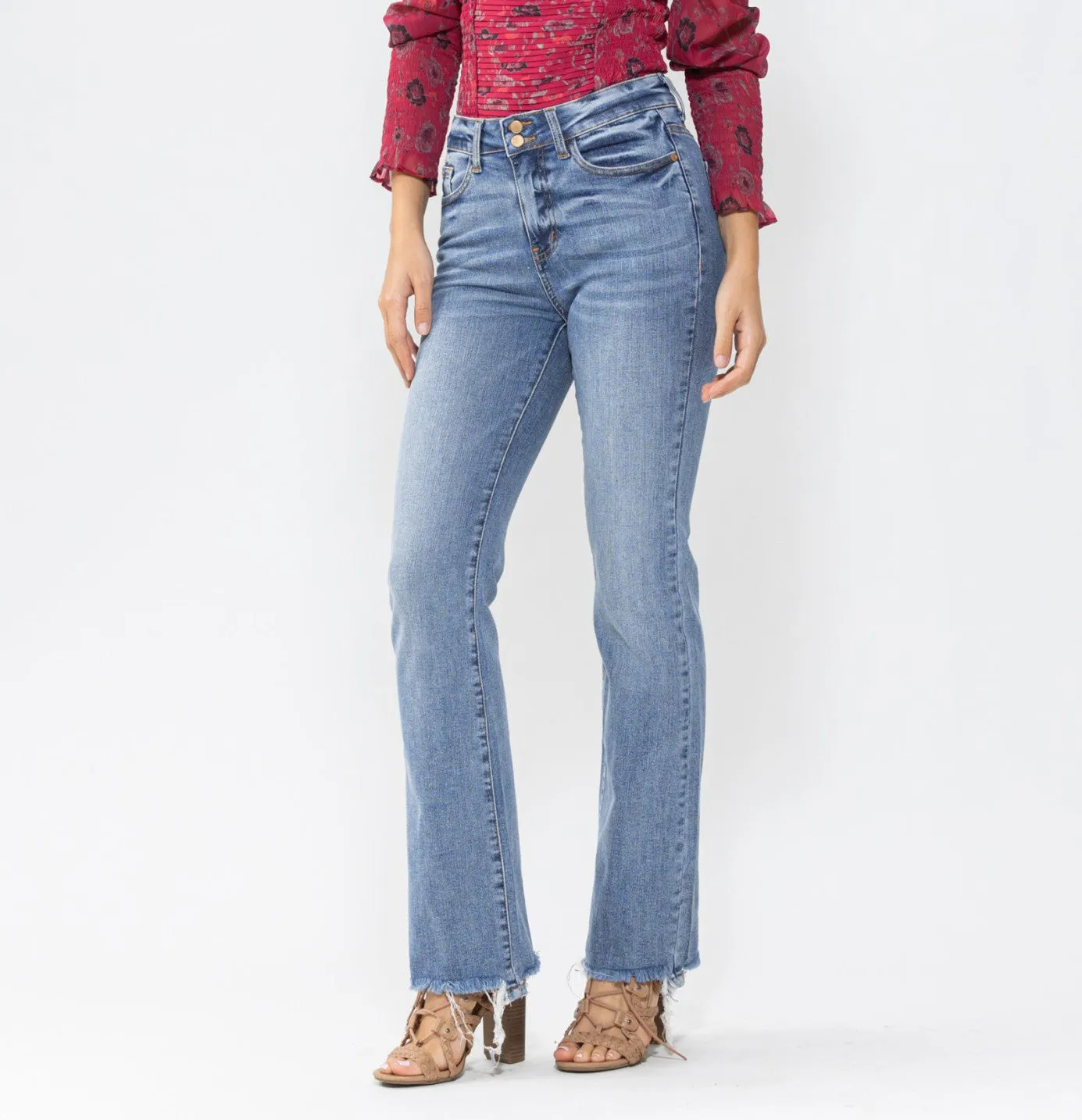 JB REG HW BOOT CUT JEANS