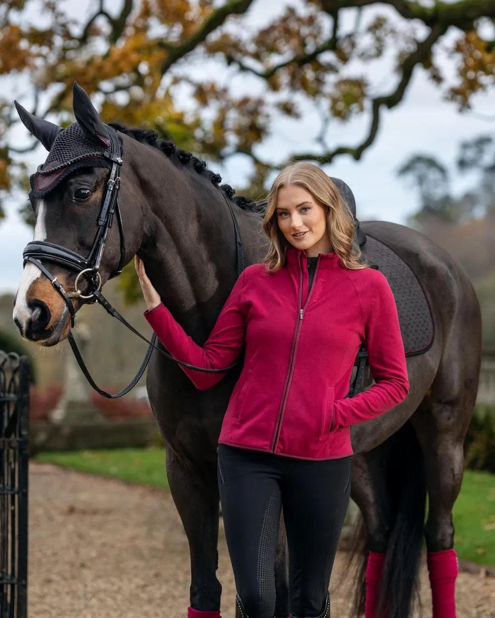 LeMieux Faye Fleece Zip Through Jacket