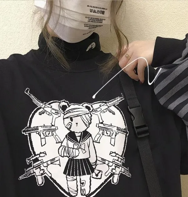 Machine Gun Bear Sweater SD00068