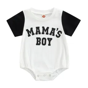 Mama's Boy Baby Bodysuit