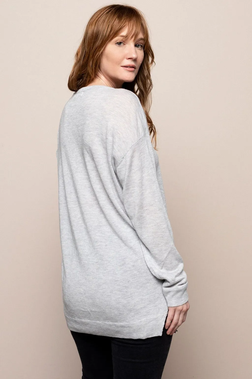 Meg Sweater in Gray