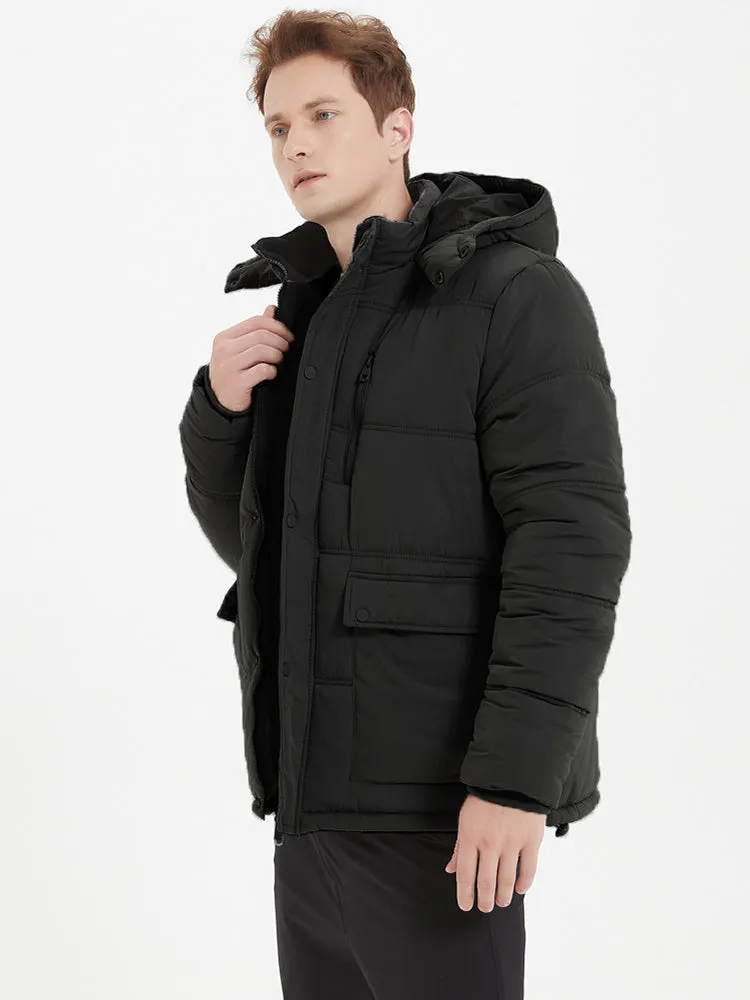 Men'S Waterproof Functional Quilted Coats