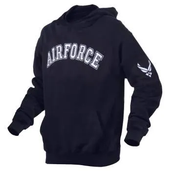 Military Embroidered Pullover Hoodies