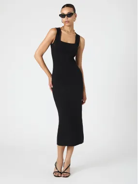 Mozza Square Neck Sleeveless Dress