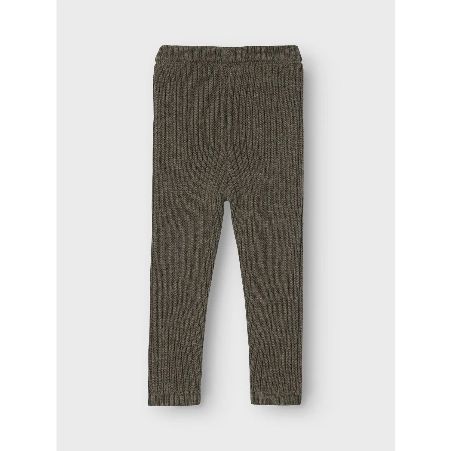 Name It Mulled Basil Wriss Wool Knit Long Johns