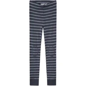 Name It Ombre Blue Wang Wool Needle Long Johns Stripe