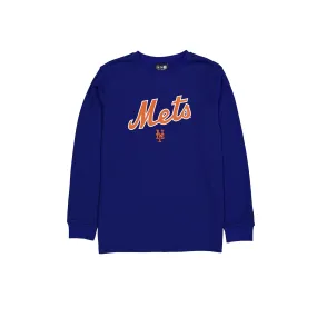 New York Mets Sport Night Long Sleeve T-Shirt