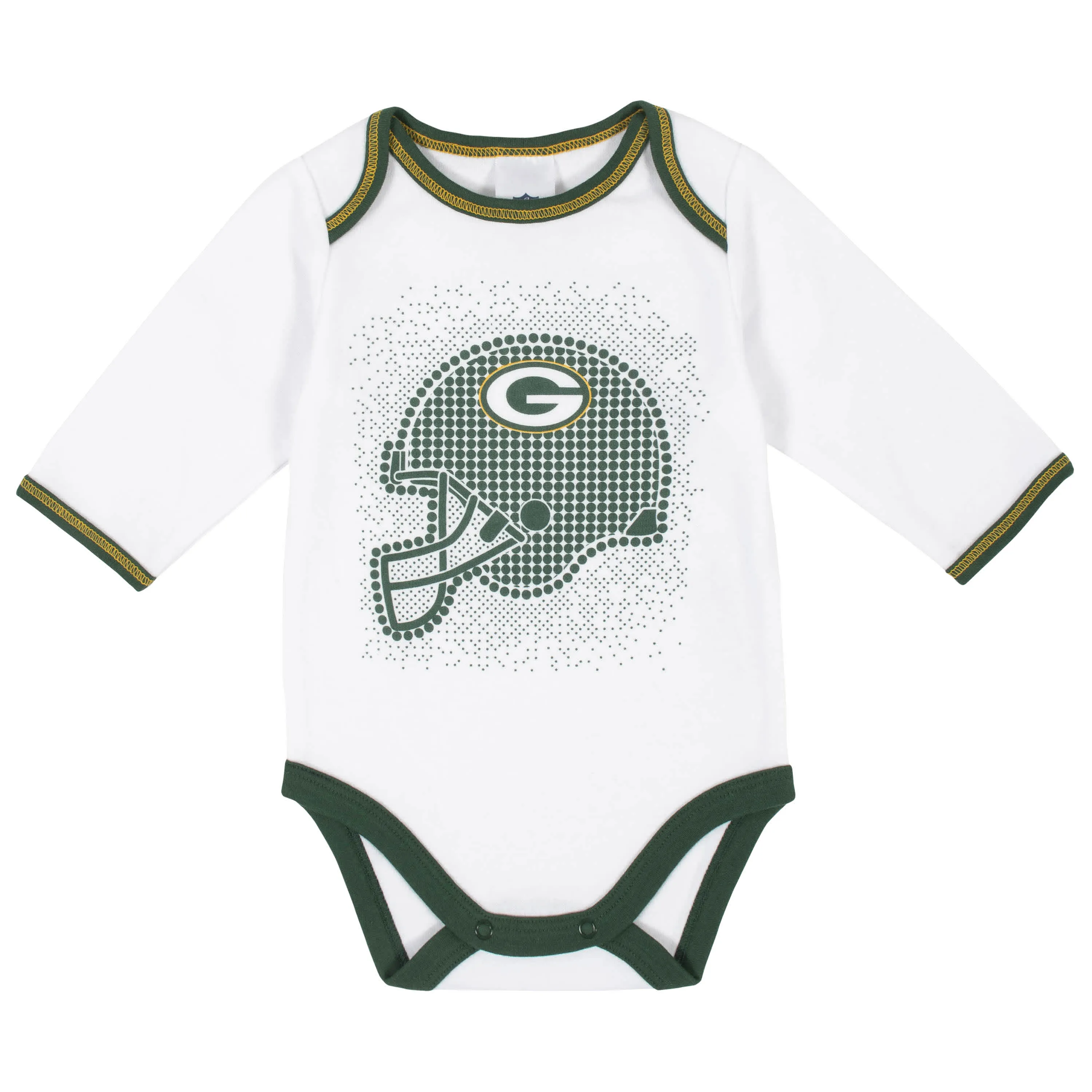 Packers Baby Boys 3-Piece Bodysuit, Pant, and Cap Set